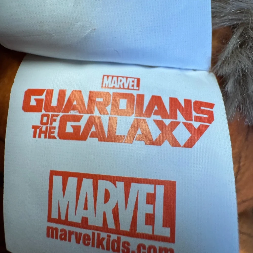 Guardians Of The Galaxy Rocket Raccoon(used) Plush and Groot w/Tags 24”